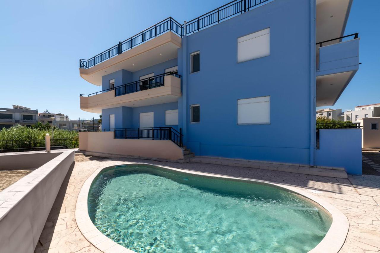 White&Blue Luxury Suites إياليسوس المظهر الخارجي الصورة